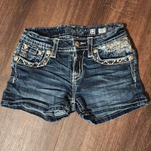 Miss Me girls jean shorts size 12